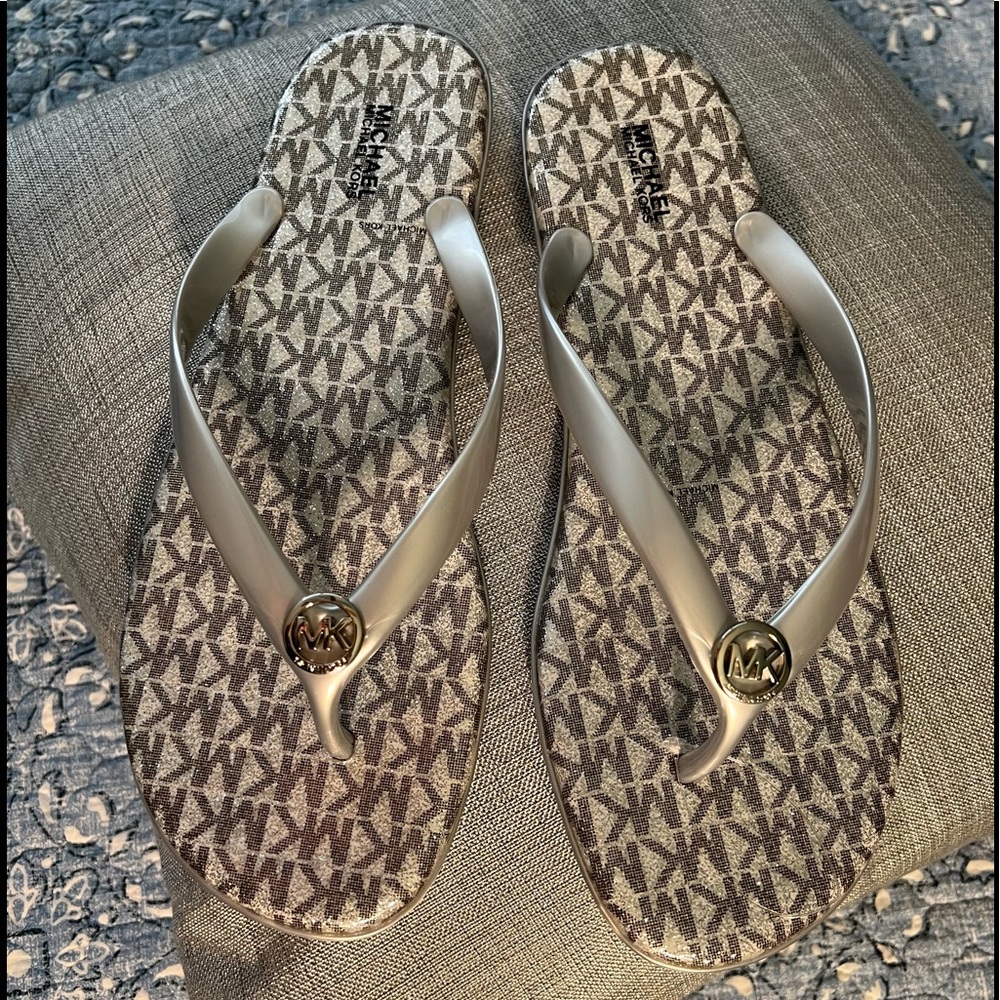 Michael Kors Sandals Style LG21H Silver